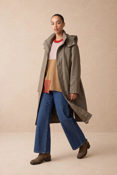 Manteau Virginie Taupe TAUPE