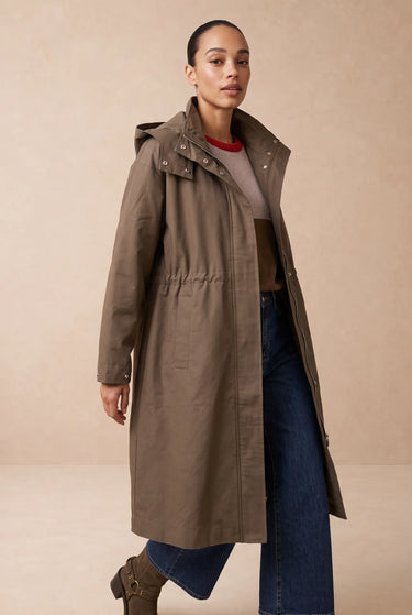 Manteau Virginie Taupe TAUPE