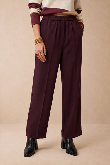 Pantalon Amanda Aubergine AUBERGINE