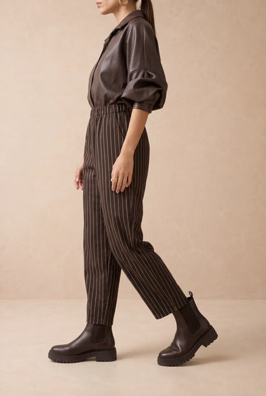 Pantalon Amandine Raye Choco RAYE CHOCO