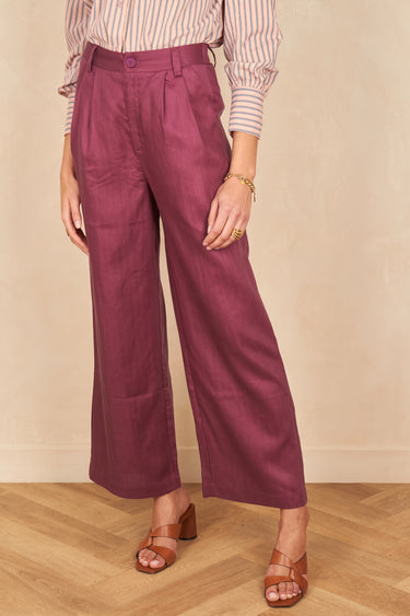 Pantalon Carole Prune PRUNE