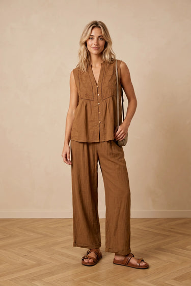 Pantalon Curtis Camel CAMEL