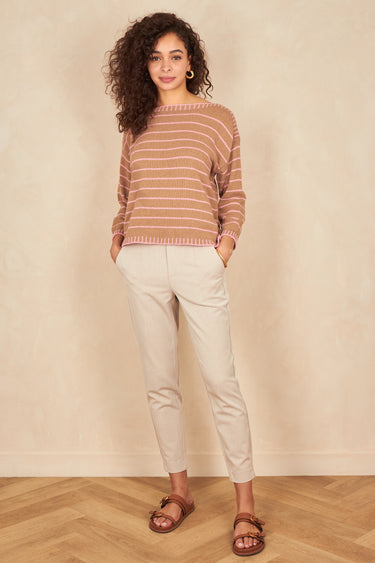Pantalon Emilie Beige BEIGE