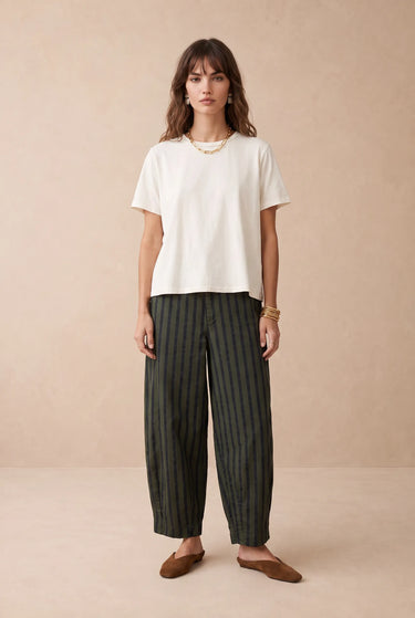 Pantalon Filao Kaki Raye KAKI RAYE