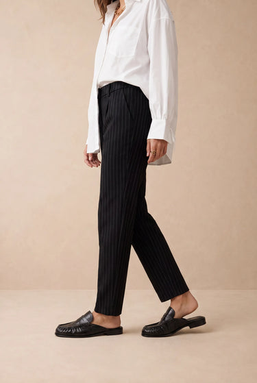 Pantalon Julia Noir Raye NOIR RAYE