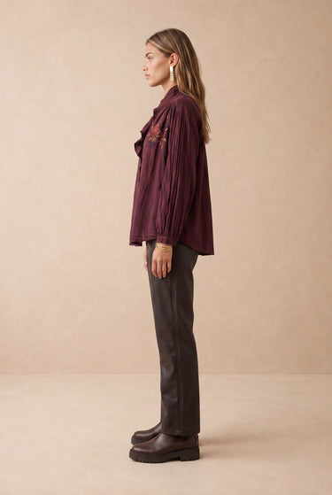 Pantalon Liva Marron MARRON