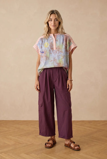 Pantalon Mona Prune PRUNE