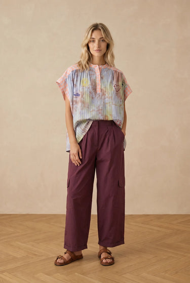 Pantalon Mona Prune PRUNE