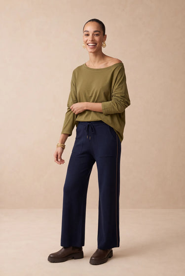 Pantalon Noemie Marine MARINE