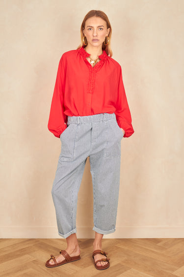Pantalon Rowan Bleu Raye BLEU RAYE
