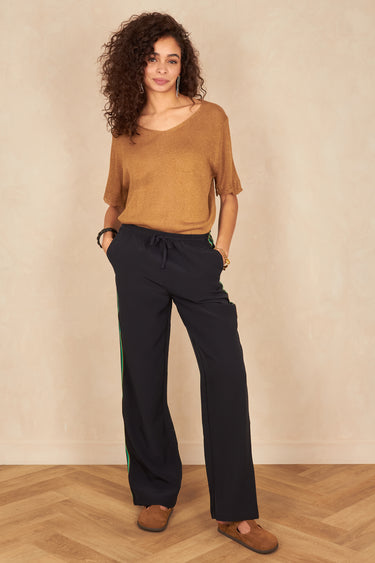 Pantalon Vianna Noir/Vert NOIR/VERT