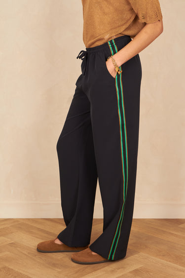 Pantalon Vianna Noir/Vert NOIR/VERT