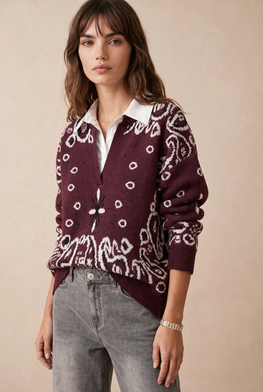 Pull Crystal Bordeaux BORDEAUX