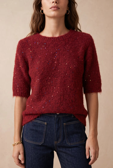 Pull Kiara Bordeaux BORDEAUX