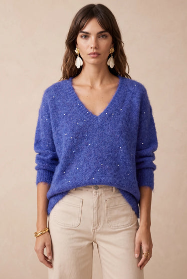 Pull Kristelle Violet VIOLET
