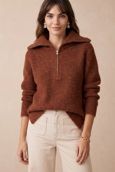 Pull Kristen Terracotta TERRACOTTA
