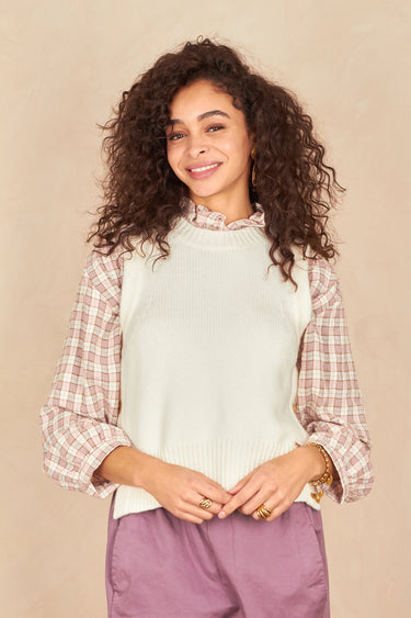 Pull Laurena Ecru ECRU