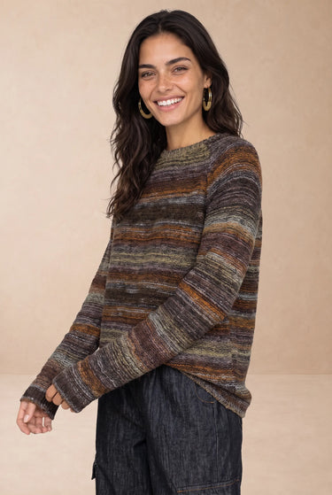 Pull Leslie Choco/Camel CHOCO/CAMEL
