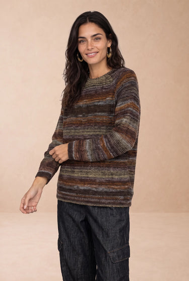 Pull Leslie Choco/Camel CHOCO/CAMEL
