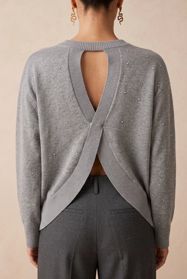 Pull Payeti Gris Chine GRIS CHINE