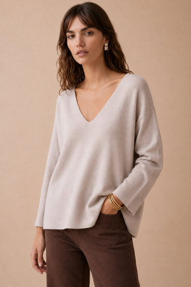 Pull Riya Beige BEIGE