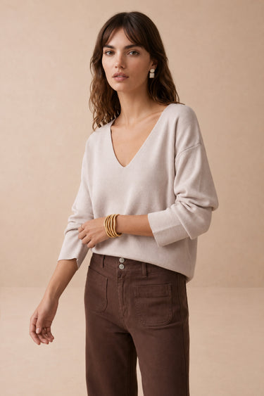 Pull Riya Beige BEIGE