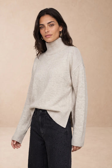 Pull Visia Beige BEIGE
