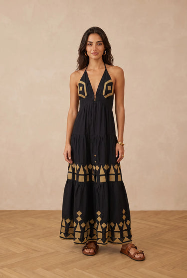Robe Bahiane Noir NOIR