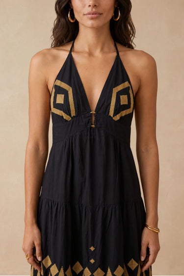 Robe Bahiane Noir NOIR