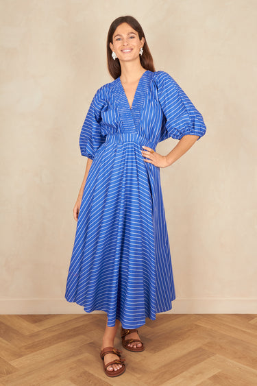 Robe Casablanca Raye Bleu RAYE BLEU