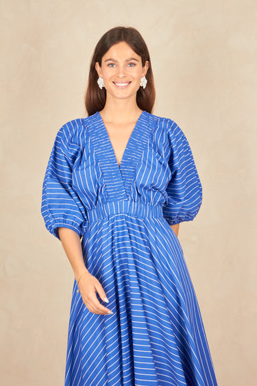 Robe Casablanca Raye Bleu RAYE BLEU