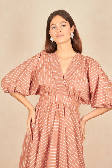 Robe Casablanca Raye Choco RAYE CHOCO