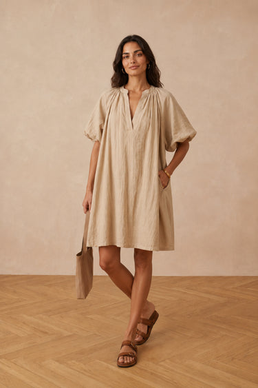 Robe Julie Beige BEIGE