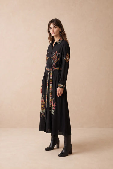 Robe Kaia B/Noir B/NOIR