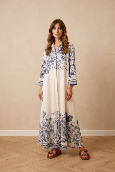 Robe Kyoto Ecru/Marine ECRU/MARINE