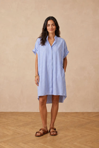 Robe Liberte Raye Bleu RAYE BLEU