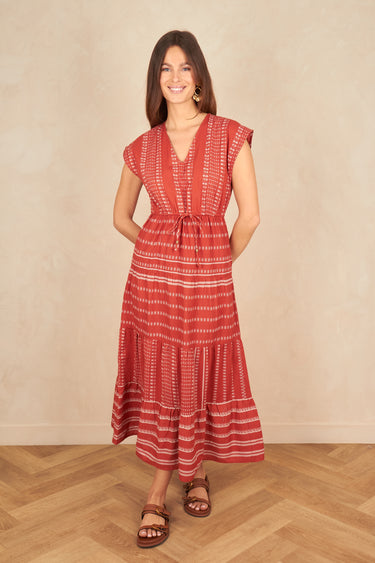 Robe Malena Imp Brique IMP BRIQUE