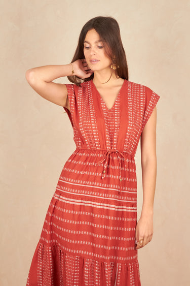 Robe Malena Imp Brique IMP BRIQUE