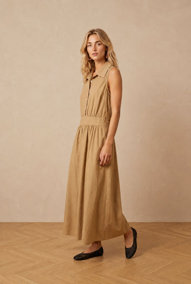 Robe Maria Taupe TAUPE