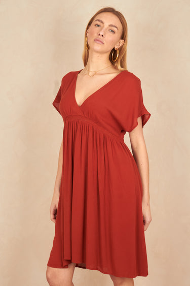 Robe Maxime Brique BRIQUE