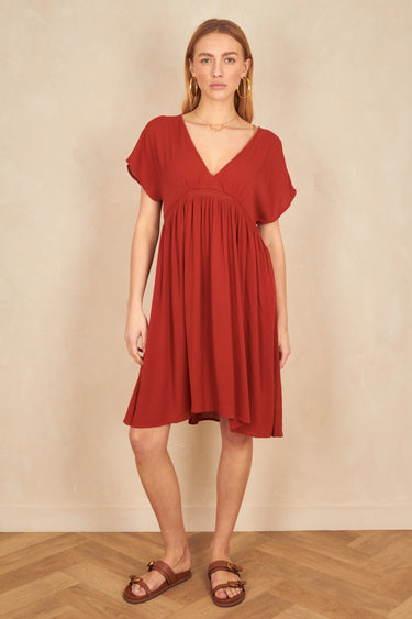 Robe Maxime Brique BRIQUE