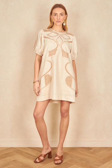 Robe Nicole Beige BEIGE