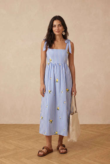 Robe Romania Raye Bleu RAYE BLEU