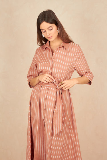 Robe Seville Raye Choco RAYE CHOCO