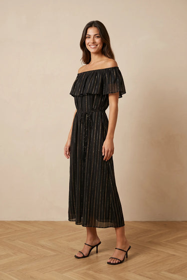 Robe Snoopy Noir/Lurex NOIR/LUREX