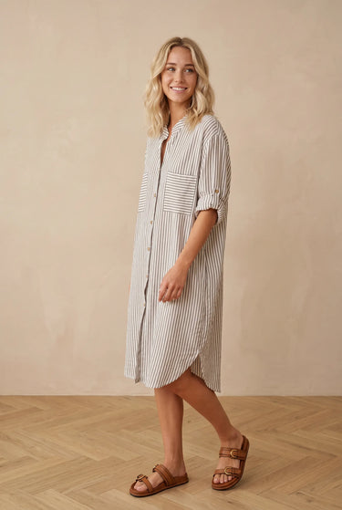 Robe Verla Raye Taupe RAYE TAUPE