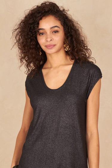 T Shirt Alice Noir/Glitter NOIR/GLITTER