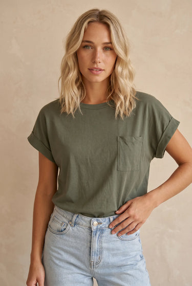 T Shirt Aubin Kaki KAKI