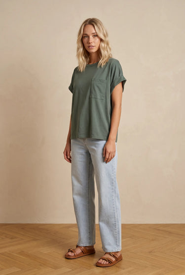 T Shirt Aubin Kaki KAKI