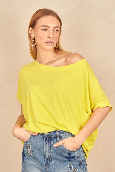 T Shirt Biba Jaune JAUNE